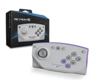 Kontrolery gier na PC - Hyperkin RetroN 5 Bluetooth Wireless Controller Bezprzewodowy Szary - miniaturka - grafika 1