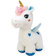 Maskotki i pluszaki - Pluszowy Jednorożec Z Skrzydłami Konik Wys.22Cm - miniaturka - grafika 1
