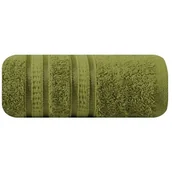 Okrycia kąpielowe dla dzieci - Ręcznik Mila 50x90 oliwkowy bambusowy 500g/m2 - miniaturka - grafika 1