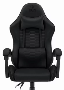 Fotel gamingowy Hell's Chair HC- 1000 Black Czarny Tkanina - Fotele gamingowe - miniaturka - grafika 1