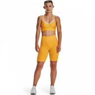 Spodnie sportowe damskie - Damskie spodenki treningowe UNDER ARMOUR UA Meridian Bike Shorts - żółte - miniaturka - grafika 1