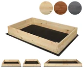 Pozostałe akcesoria do uprawy roślin - Skrzynia na warzywa XP06 /18x103x80 cm/ Naturalna / Wamar-Sosenka - miniaturka - grafika 1