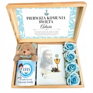 Zestawy upominkowe - Zestaw prezentowy Prezent na Komunię Dla Dziecka Pamiątka Komunii Świętej - miniaturka - grafika 1