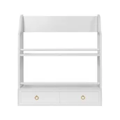 Półki i regały dla dzieci - Biały regał ścienny dla dzieci 67x75 cm Royal - BELLAMY - miniaturka - grafika 1