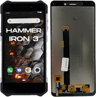 Części serwisowe do telefonów - Wyświetlacz do MyPhone Hammer Iron 3 LTE LCD Ekran - miniaturka - grafika 1