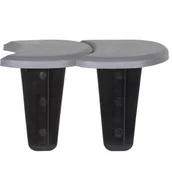 Ogrodzenia - Prosperplast Palisada IPAK2-405U Szary - miniaturka - grafika 1