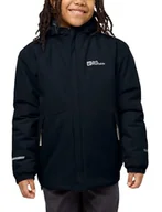 Kurtki i płaszcze dla chłopców - Jack Wolfskin - BLOCKY JACKET K, kurtka puchowa dla dzieci, unisex, nocny niebieski/nocny niebieski, - miniaturka - grafika 1