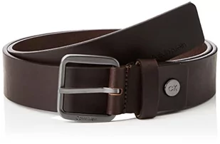 Calvin Klein Męski pasek Adj Concise, Brązowy, 105 - Paski - miniaturka - grafika 1