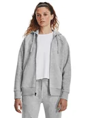 Bluzy damskie - Under Armour Bluza "Rival" w kolorze szarym - miniaturka - grafika 1