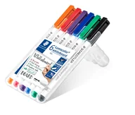 Markery do tablic - Staedtler 301 WP6 marker - miniaturka - grafika 1