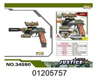 Zabawki militarne - Dromader Pistolet na baterie w pudełku 34590 - miniaturka - grafika 1