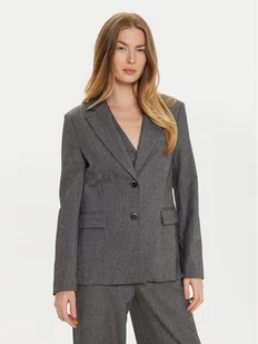 Imperial Marynarka JAO6IEI Szary Regular Fit - Marynarki i żakiety damskie - miniaturka - grafika 1