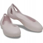 Baleriny - Damskie Wsuwane Buty Baleriny Baletki Crocs Kadee 210833 Flat 41-42 - miniaturka - grafika 1