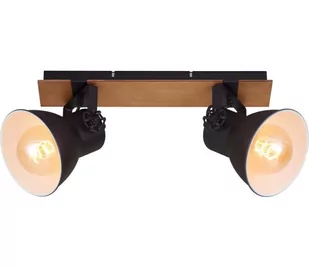 Briloner 2742-025 - Oświetlenie punktowe SPOTLIGHT 2xE27/40W/230V czarne - Lampy sufitowe - miniaturka - grafika 1