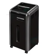 Niszczarki - Fellowes 225I niszczarka Rozdrabnianie taśmowe 24 cm Czarny, Srebrny - miniaturka - grafika 1