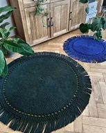 Dywany - Dywan sznurkowy BOHO 120cm - miniaturka - grafika 1