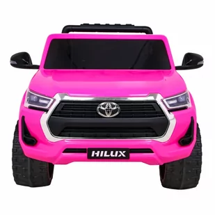Toyota hilux na akumulator dla dzieci różowy + napęd 4x4 + pilot + 2 bagażniki + radio mp3 + led kod: RA-PA.DK-HL860.ROZ - Pojazdy elektryczne dla dzieci - miniaturka - grafika 1