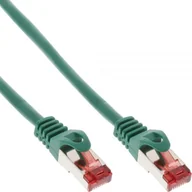 Patchcordy - InLine Patchcord S/FTP, PiMF, Cat.6, 250MHz, PVC, CCA, zielony 1m 76111G - miniaturka - grafika 1