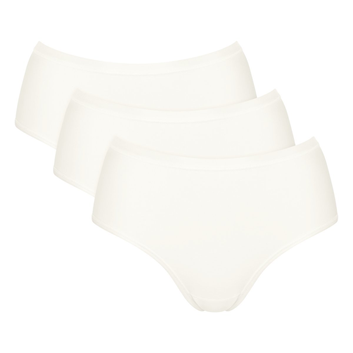 FIGI BAWEŁNIANE majtki damskie Sloggi GO Daily Cotton Midi 3P 3 szt L