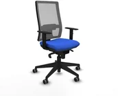 Fotele i krzesła biurowe - Krzesło Biurowe Horna Piqueras y Crespo 1D066G0 Niebieski - miniaturka - grafika 1