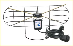 Spacetronik Antena Pokojowa ASP-2W GOLD DVB-T ANWSPACEASP2W - Anteny TV - miniaturka - grafika 1
