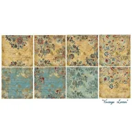 Dekoratorstwo - Ozdobne papiery do rękodzieła - Vintage Letter - miniaturka - grafika 1