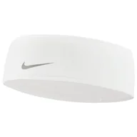 Ozdoby do włosów - Opaska na głowę Nike Dri-Fit Swoosh 2.0 (kolor Biały) - miniaturka - grafika 1