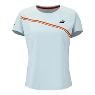 Koszulki i topy damskie - Dziewczęca koszulka Babolat Play Cap Sleeve Top Girl Illusion Blue 10 - 12 lat - miniaturka - grafika 1