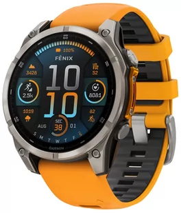 Garmin Fenix 8 Amoled 47mm 010-02904-11 Pomarańczowy - Smartwatch - miniaturka - grafika 1