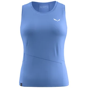 Damski podkoszulek Salewa Puez Sporty Dry W Tankt Rozmiar: S / Kolor: jasnoniebieski - Koszulki sportowe damskie - miniaturka - grafika 1