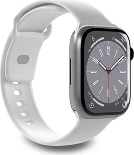 Pasek PURO ICON Elastyczny pasek do Apple Watch 38/40/41 mm biały - Akcesoria do zegarków - miniaturka - grafika 1