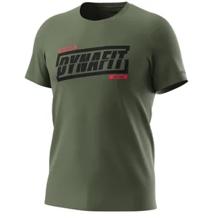 Koszulka męska Dynafit Graphic Co M S/S Tee Rozmiar: XL / Kolor: zielony/jasnozielony - Koszulki sportowe męskie - miniaturka - grafika 1