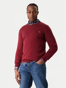 Gant Sweter 8030561 Czerwony Regular Fit - Swetry męskie - miniaturka - grafika 1