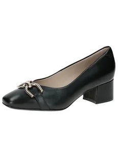 CAPRICE Damskie czółenka 9-22300-43, Czarna papka, 36 EU - Czółenka - miniaturka - grafika 1
