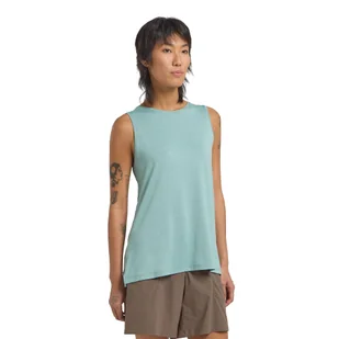 Damski top Jack Wolfskin TRAVEL TOP W soft jade heather - XS - Koszulki i topy damskie - miniaturka - grafika 1