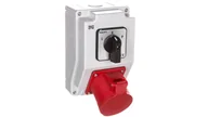 Rozdzielnie elektryczne - Elektro-Plast Zestaw siłowy RS-Z wyłącznik L-0-P gniazdo 1x32A/5P 6274-20 - miniaturka - grafika 1