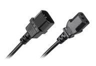 Kable komputerowe i do monitorów - Kabel zasilający Ac komputera przedłużacz 5m - miniaturka - grafika 1