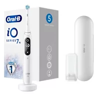 Szczoteczki elektryczne - Oral-B iO 7N Biały - miniaturka - grafika 1