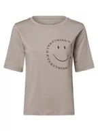 Koszulki i topy damskie - Franco Callegari - T-shirt damski, szary - miniaturka - grafika 1