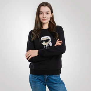 Karl Lagerfeld Bluza damska Karl Lagerfeld - Bluzy damskie - miniaturka - grafika 1