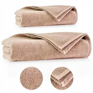 KOMPLET RĘCZNIKÓW 50x100 I 70x140 FROTTE BAWEŁNA ŁAZIENKOWE KĄPIELOWE - Ręczniki - miniaturka - grafika 1