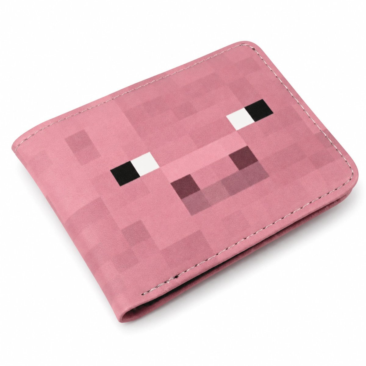 Pig 13 cm Eko-Skóra Portfel Gamingowy Minecraft