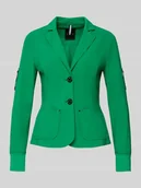 Marynarki i żakiety damskie - Żakiet z zapięciem na guzik - miniaturka - grafika 1