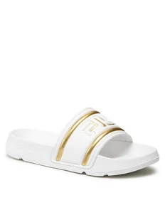 Fila Klapki Morro Bay Logo Slipper Wmn FFW0102.13069 Biały - Klapki i japonki damskie - miniaturka - grafika 1