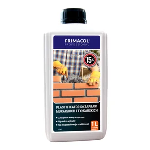 Domieszka do zapraw uplastyczniająco - napowietrzająca Primacol 1 l - Dodatki do zapraw - miniaturka - grafika 1