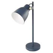Lampy stojące - Lampa Biurkowa E27 Julian 46 cm Niebieska - miniaturka - grafika 1