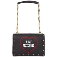 Torebki damskie - Love Moschino Damska torba na ramię Borsa A Spalla, rozmiar uniwersalny, czarny - jeden rozmiar - miniaturka - grafika 1