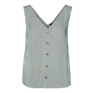VERO MODA Women's VMBUMPY WVN NoOS szorty, śnieżnobiałe, rozmiar L, Snow White, L - Spodenki damskie - miniaturka - grafika 1