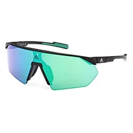 Okulary przeciwsłoneczne - Adidas Sport SP0076 Okulary Słoneczne 02Q matte black 00/0/125 Kobieta - miniaturka - grafika 1