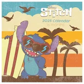 Kalendarze - Lilo i Stitch kalendarz ścienny 2025 Disney - miniaturka - grafika 1
